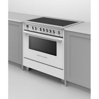 Fisher & Paykel 36-inch Freestanding Electric Range with Induction Technology OR36SCI6W1 IMAGE 4