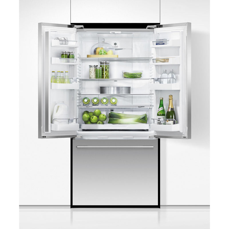 Fisher & Paykel 32-inch, 17 cu.ft. Counter-Depth French 3-Door Refrigerator with Internal Ice Maker RF170ADJX4 IMAGE 4