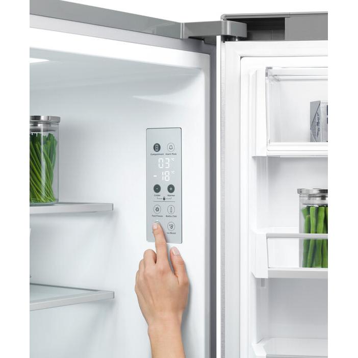 Fisher & Paykel 36-inch, 19 cu.ft. Freestanding French 4-Door Refrigerator with ActiveSmart™ Technology RF203QDUVX1 IMAGE 4