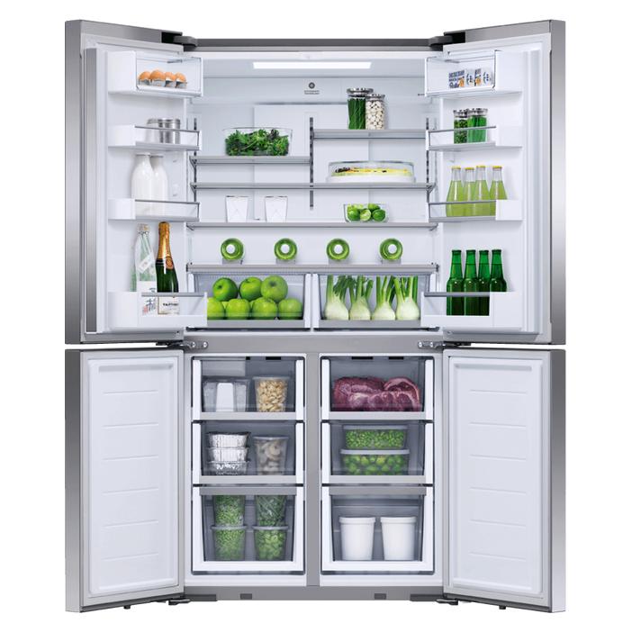 Fisher & Paykel 36-inch, 19 cu.ft. Freestanding French 4-Door Refrigerator with ActiveSmart™ Technology RF203QDUVX1 IMAGE 7