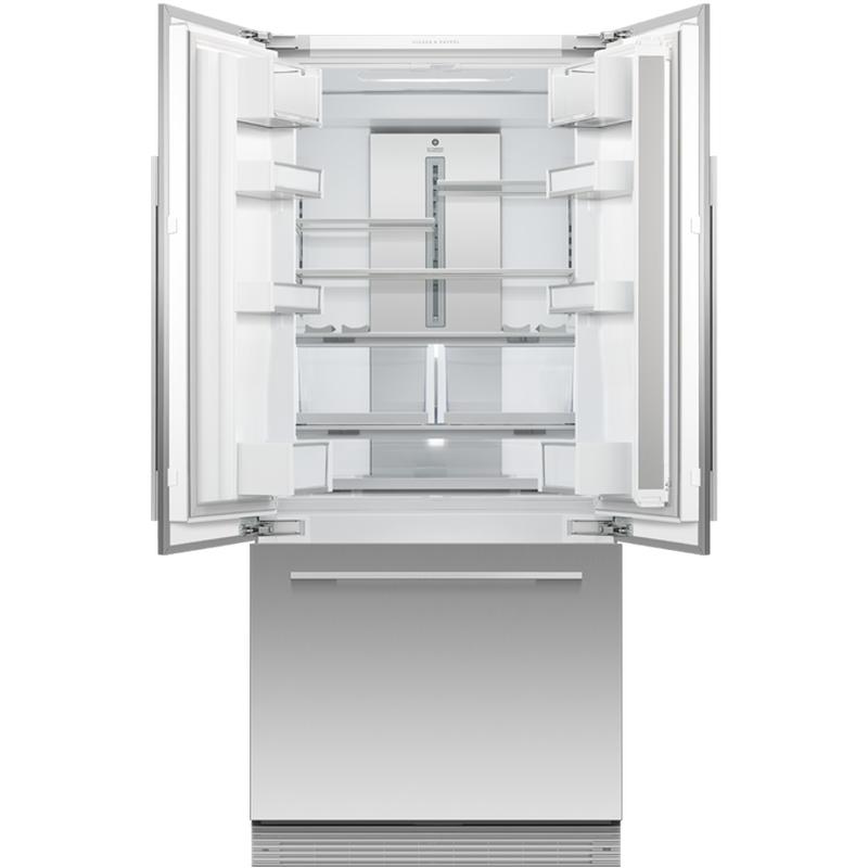 Fisher & Paykel 32-inch, 14.7 cu.ft. Built-in French 3-Door Refrigerator with ActiveSmart™ Technology RS32A72U1 IMAGE 2