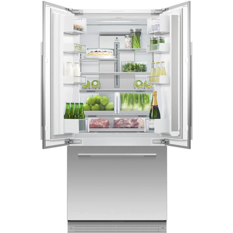 Fisher & Paykel 32-inch, 14.7 cu.ft. Built-in French 3-Door Refrigerator with ActiveSmart™ Technology RS32A72U1 IMAGE 3