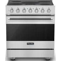 Viking 30-inch Freestanding Electric Range with Vari-Speed Dual Flow™ Convection CRVER3301-5BSS IMAGE 1