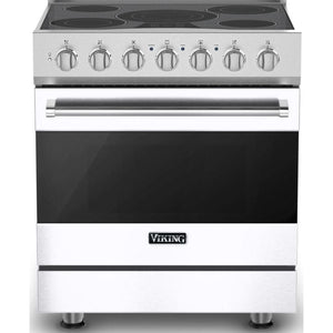 Viking 30-inch Freestanding Electric Range with Vari-Speed Dual Flow™ Convection CRVER3301-5BWH IMAGE 1