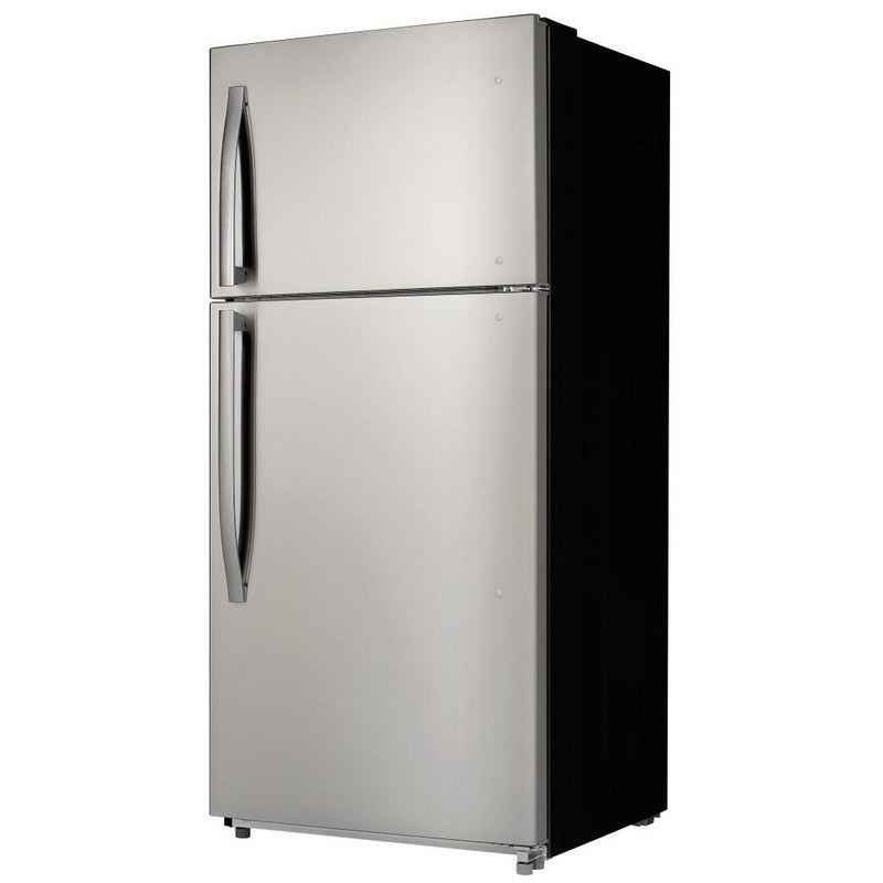 Danby 29.5, 18 cu.ft. Freestanding Top Freezer Refrigerator with LED Lighting DFF180E2SSDB IMAGE 2