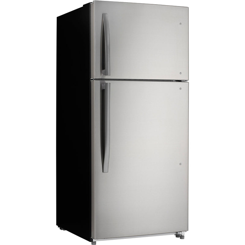 Danby 29.5, 18 cu.ft. Freestanding Top Freezer Refrigerator with LED Lighting DFF180E2SSDB IMAGE 3