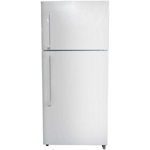 Danby 30-inch, 18 cu.ft. Freestanding Top Freezer Refrigerator with LED Lighting DFF180E1WDB IMAGE 1