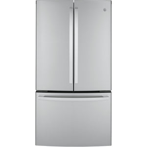 GE 36-inch, 23.1 cu.ft. Counter-Depth French 3-Door Refrigerator with Interior Ice Maker GWE23GYNFS IMAGE 1