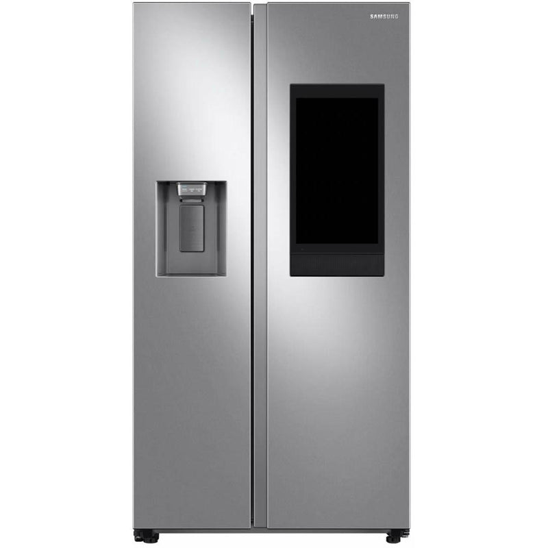 Samsung 36-inch, 21.5 cu.ft. Counter-Depth Side-by-Side Refrigerator with Family Hub™ RS22T5561SR/AA IMAGE 2