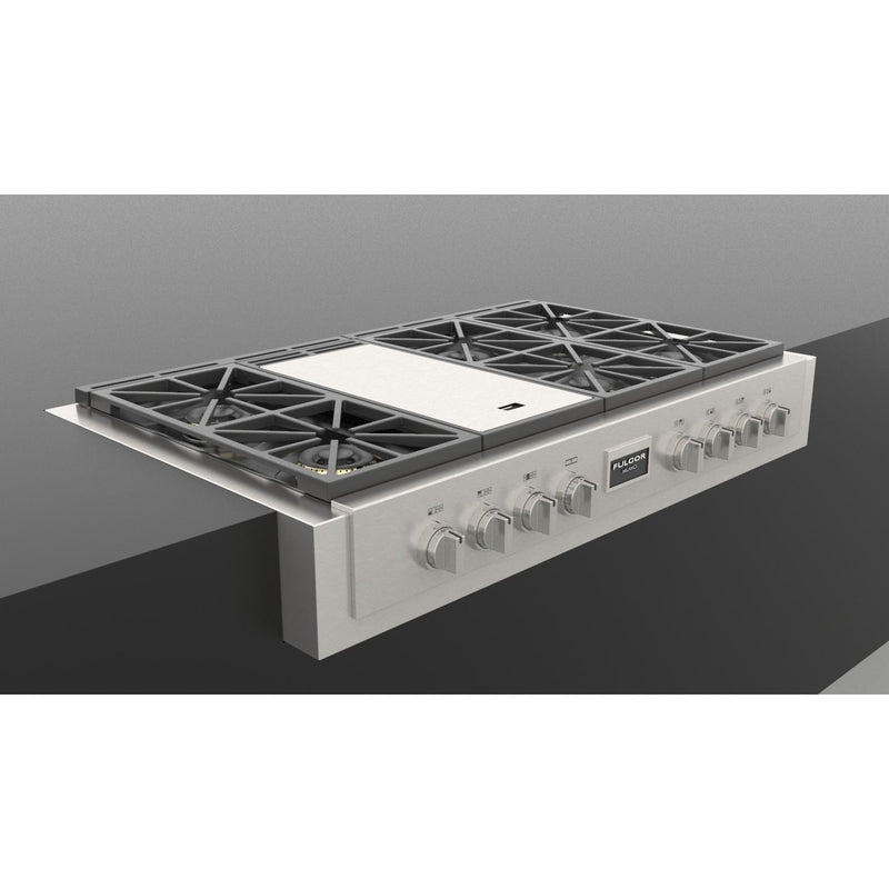 Fulgor Milano 48-inch Built-in Rangetop with Griddle F6GRT486GS1 IMAGE 8