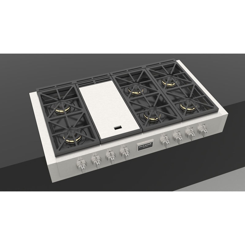 Fulgor Milano 48-inch Built-in Rangetop with Griddle F6GRT486GS1 IMAGE 9