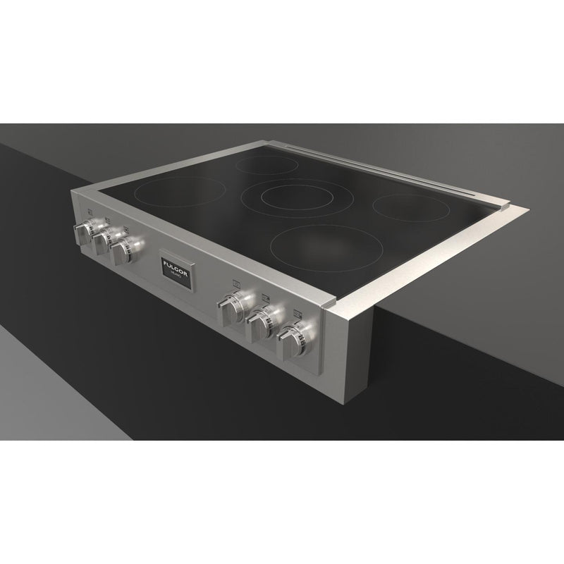 Fulgor Milano 36-inch Built-in Induction Rangetop with Pot Detection System F6IRT365S1 IMAGE 8