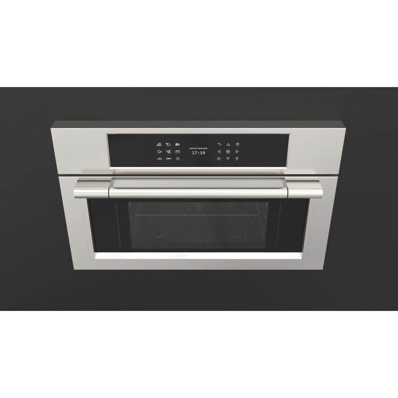 Fulgor Milano 30-inch, 1.5 cu.ft. Built-in Single Wall Oven with Steam Cooking F6PSCO30S1 IMAGE 3
