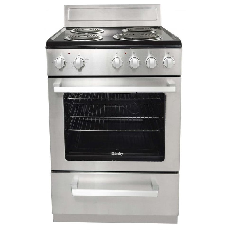 Danby 24-inch Freestanding Electric Range with Even Baking DERM240BSSC IMAGE 2