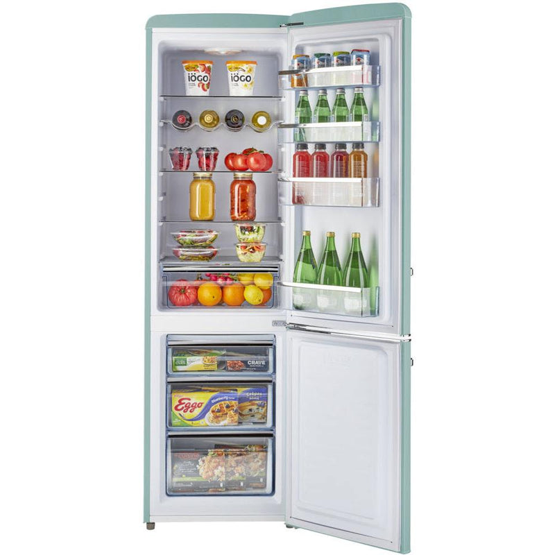 Unique Appliances 21.6-inch, 8.7 cu.ft. Freestanding Bottom Freezer Refrigerator with Wine Racks UGP-275L T AC IMAGE 4