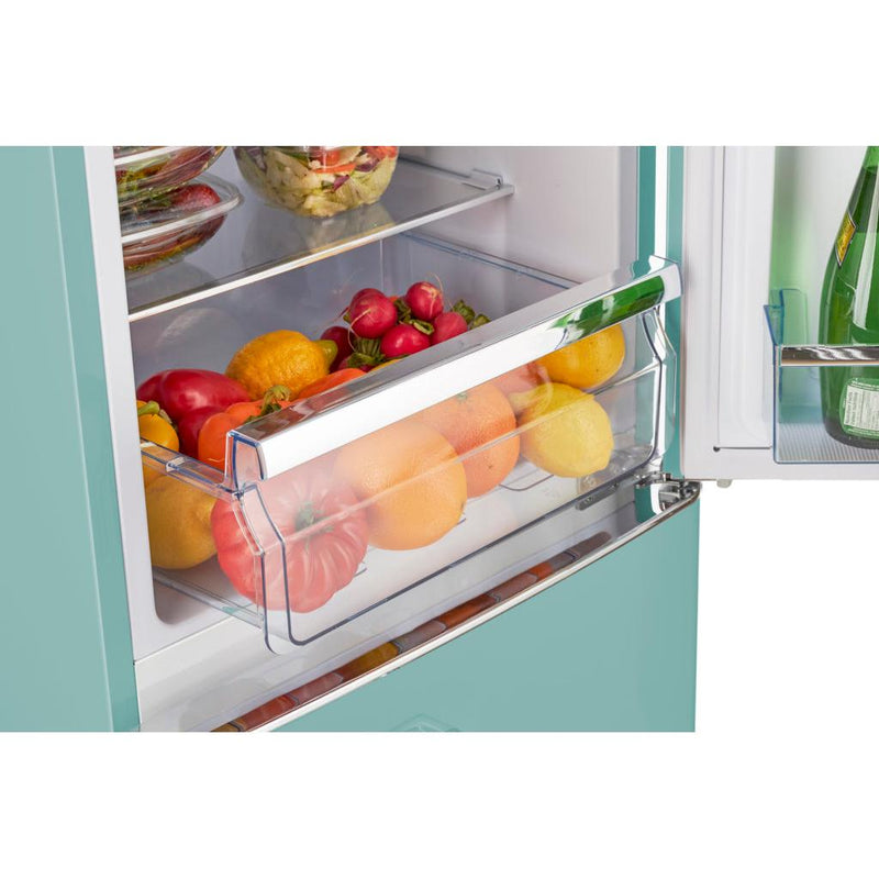 Unique Appliances 21.6-inch, 8.7 cu.ft. Freestanding Bottom Freezer Refrigerator with Wine Racks UGP-275L T AC IMAGE 9