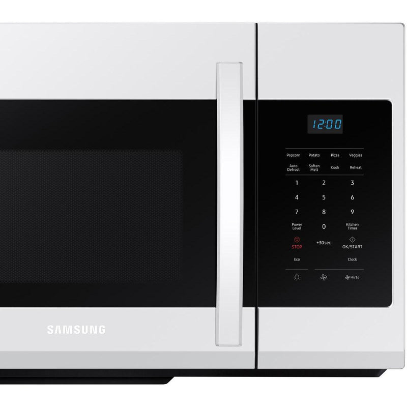 Samsung 30-inch, 1.7 cu.ft. Over-the-Range Microwave Oven with LED Display ME17R7021EW/AA IMAGE 8