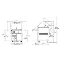 Viking 60,000 BTU Natural Gas Grill with Rotisserie VQGFS5301NSS IMAGE 2