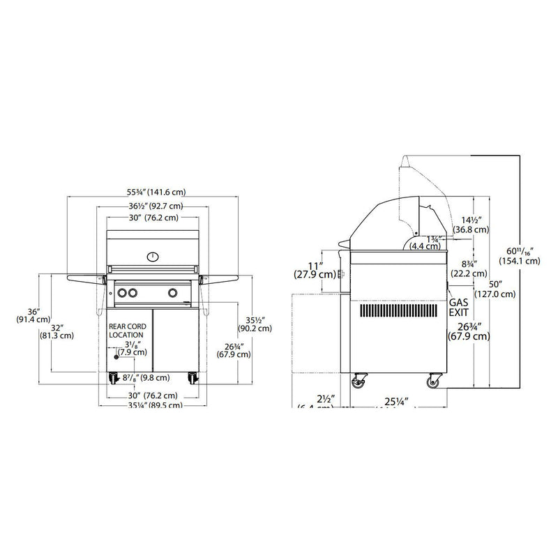 Viking 60,000 BTU Natural Gas Grill with Rotisserie VQGFS5301NSS IMAGE 2