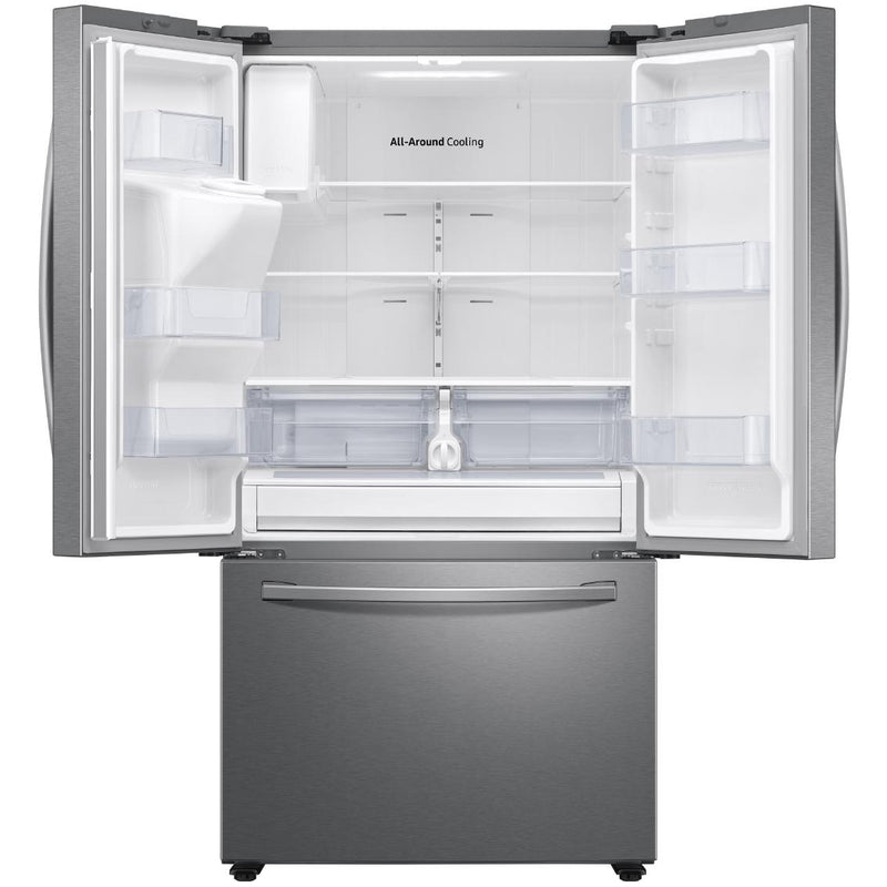 Samsung 36-inch, 27 cu.ft. French 3-Door Refrigerator with Family Hub™ RF27T5501SR/AA IMAGE 2