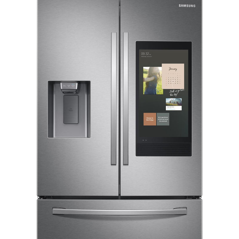 Samsung 36-inch, 27 cu.ft. French 3-Door Refrigerator with Family Hub™ RF27T5501SR/AA IMAGE 4