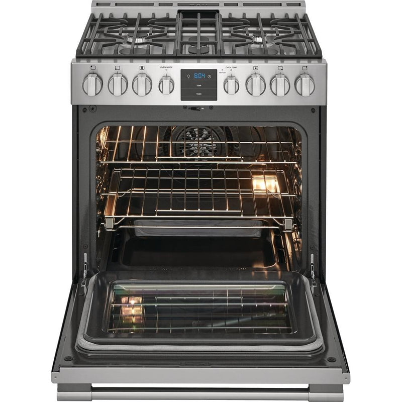 Frigidaire Professional 30-inch Freestanding Gas Range with Air Fry Technology PCFG3078AF IMAGE 7