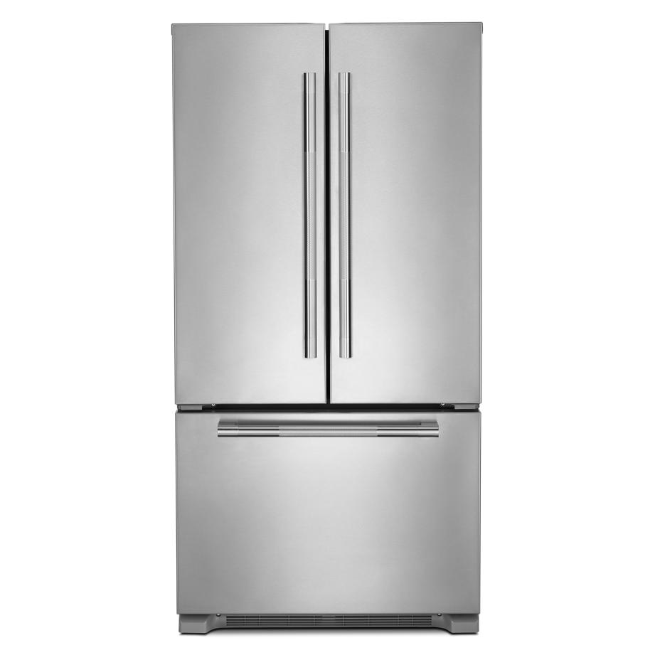 JennAir 36-inch, 21.9 cu.ft. Counter-Depth French 3-Door Refrigerator with Interior Ice Maker JFFCF72DKL IMAGE 1
