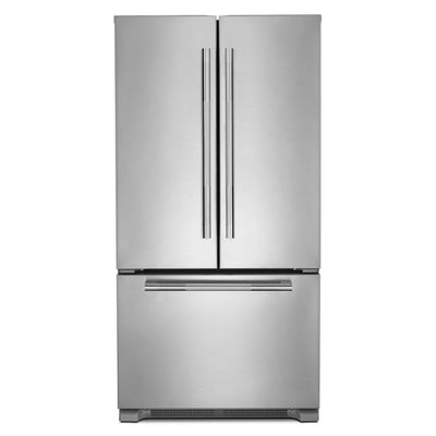 JennAir 36-inch, 21.9 cu.ft. Counter-Depth French 3-Door Refrigerator with Interior Ice Maker JFFCF72DKL IMAGE 1