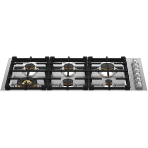 Bertazzoni 36-inch Built-in Gas Cooktop with 6 Burners MAST366QBXT IMAGE 1