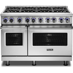 Viking 48-inch Freestanding Dual-Fuel Range with Elevation™ Burners CVDR7482-8BSSLP IMAGE 1