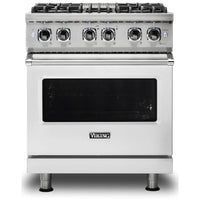 Viking 30-inch Freestanding Dual-Fuel Range with VariSimmer™ CVDR530-4BSS IMAGE 1