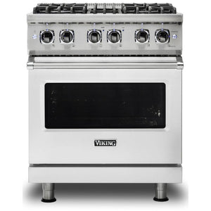 Viking 30-inch Freestanding Dual-Fuel Range with VariSimmer™ CVDR530-4BSS IMAGE 1