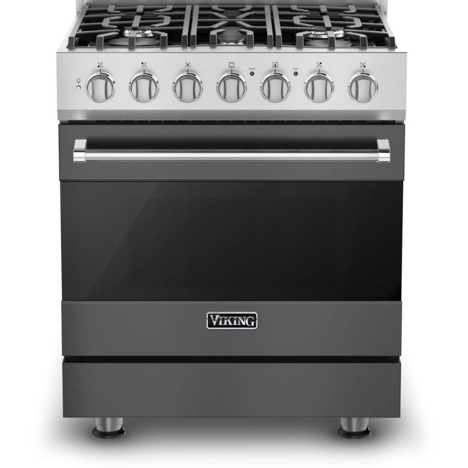 Viking 30-inch Freestanding Gas Range with ProFlow™ Convection Baffle RVGR3302-5BDGLP IMAGE 1