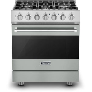 Viking 30-inch Freestanding Gas Range with ProFlow™ Convection Baffle RVGR3302-5BAGLP IMAGE 1