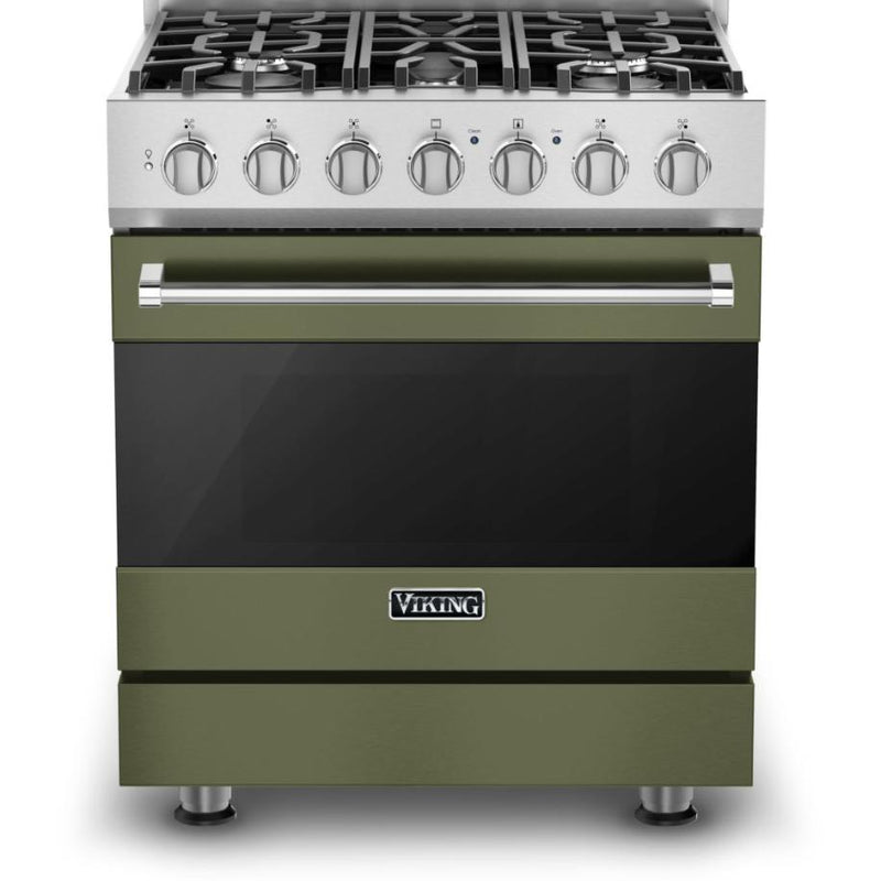 Viking 30-inch Freestanding Gas Range with ProFlow™ Convection Baffle RVGR3302-5BCYLP IMAGE 1