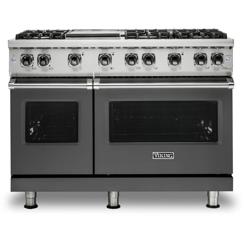 Viking 48-inch Freestanding Gas Range with VariSimmer™ VGR548-6GDGLP IMAGE 1