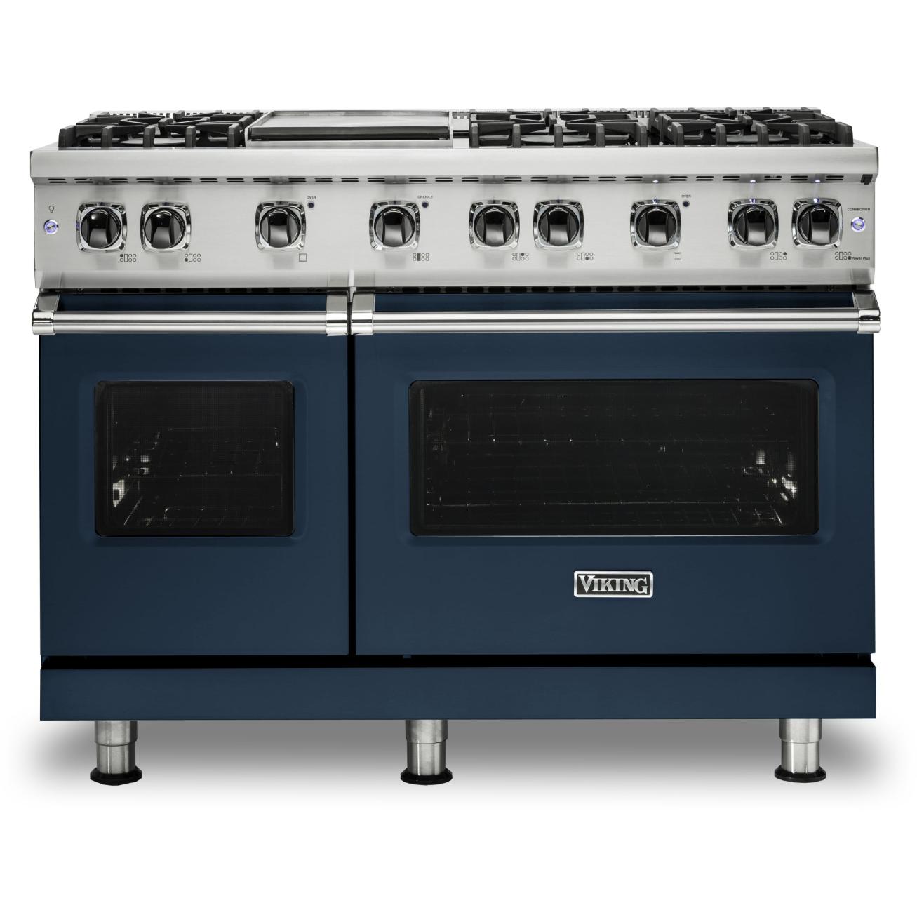 Viking 48-inch Freestanding Gas Range with VariSimmer™ VGR548-6GSBLP IMAGE 1