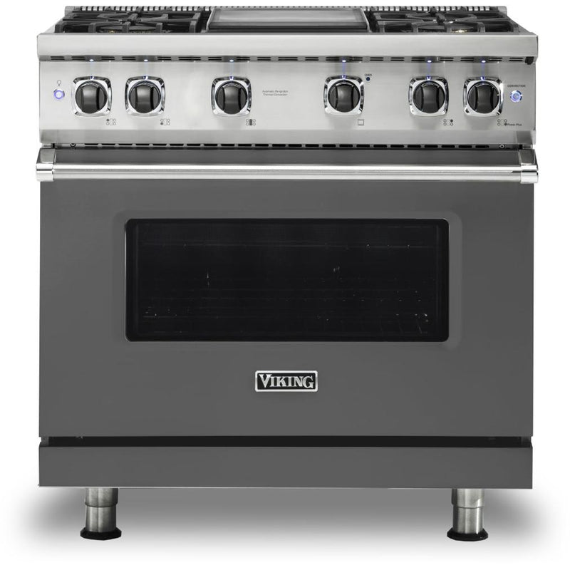 Viking 36-inch Freestanding Gas Range with GourmetGlo™ VGR536-4GDG IMAGE 1