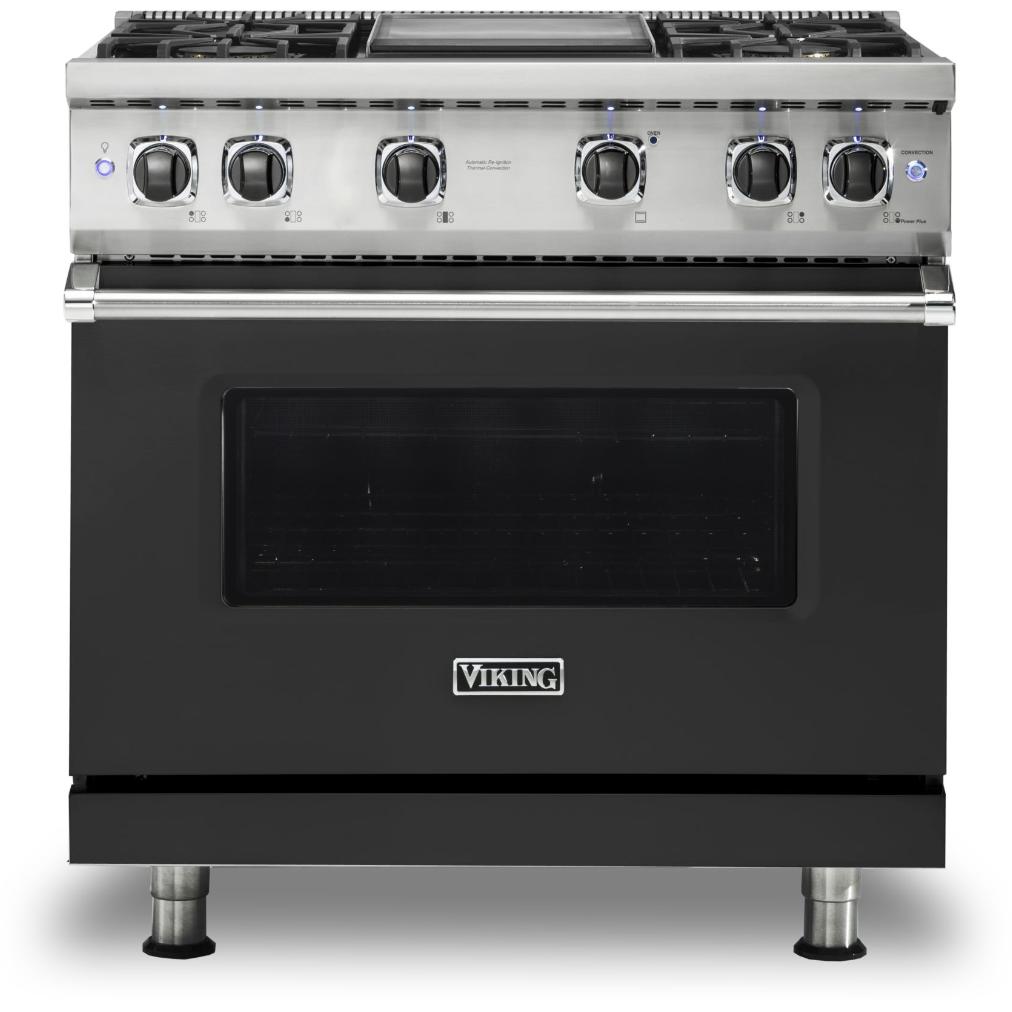 Viking 36-inch Freestanding Gas Range with GourmetGlo™ VGR536-4GCS IMAGE 1