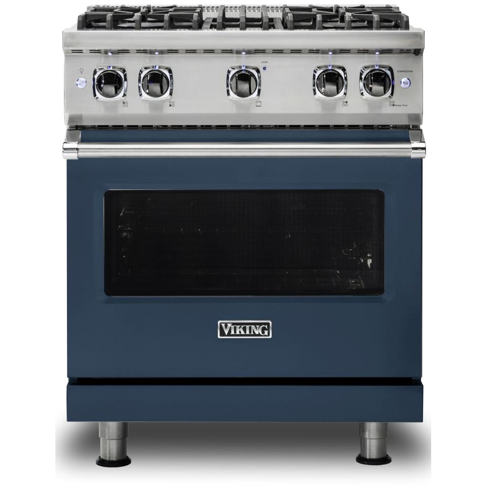 Viking 30-inch Freestanding Gas Range with VariSimmer™ VGR530-4BSBLP IMAGE 1