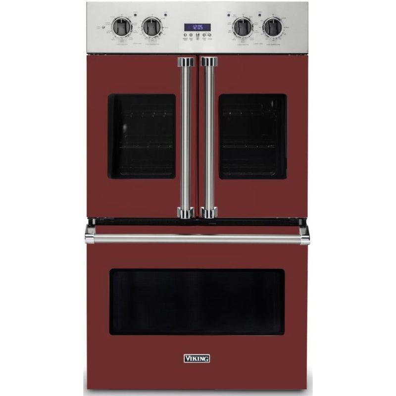 Viking 30-inch, 9.4 cu.ft. Built-in Double Wall Oven with Vari-Speed Dual Flow™ Convection System VDOF7301RE IMAGE 1