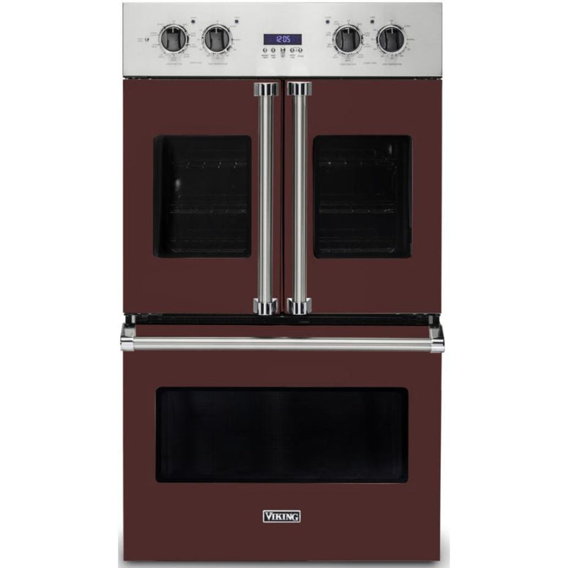 Viking 30-inch, 9.4 cu.ft. Built-in Double Wall Oven with Vari-Speed Dual Flow™ Convection System VDOF7301KA IMAGE 1