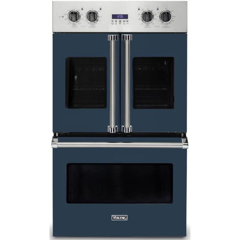 Viking 30-inch, 9.4 cu.ft. Built-in Double Wall Oven with Vari-Speed Dual Flow™ Convection System VDOF7301SB IMAGE 1