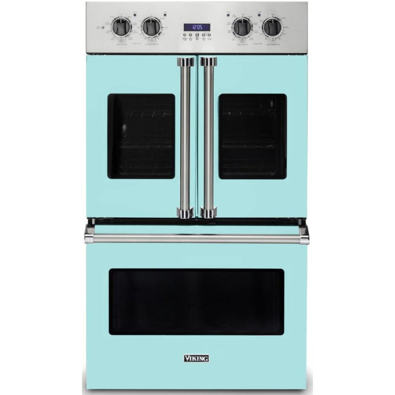 Viking 30-inch, 9.4 cu.ft. Built-in Double Wall Oven with Vari-Speed Dual Flow™ Convection System VDOF7301BW IMAGE 1