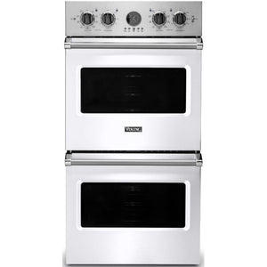 Viking 27-inch 8.4 cu.ft. Built-in Wall Double Oven with  TruConvec™ Convection VDOE527WH IMAGE 1