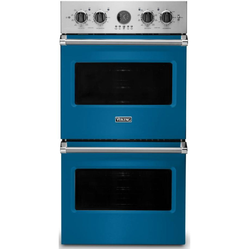 Viking 27-inch 8.4 cu.ft. Built-in Wall Double Oven with  TruConvec™ Convection VDOE527AB IMAGE 1