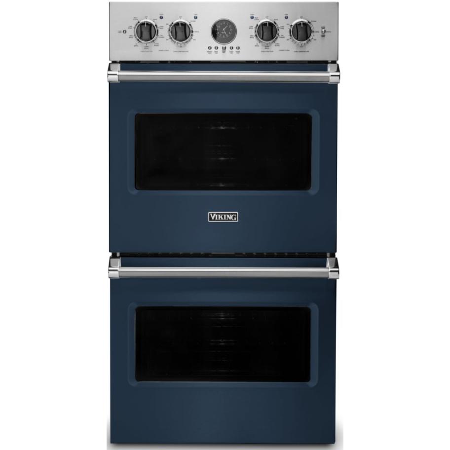 Viking 27-inch 8.4 cu.ft. Built-in Wall Double Oven with TruConvec™ Convection VDOE527SB IMAGE 1