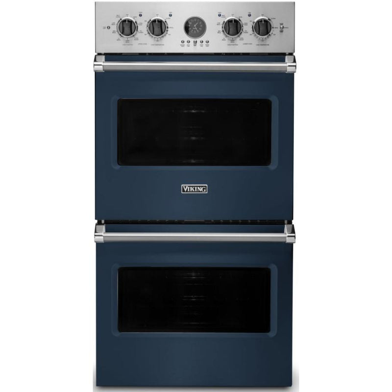 Viking 27-inch 8.4 cu.ft. Built-in Wall Double Oven with  TruConvec™ Convection VDOE527SB IMAGE 1