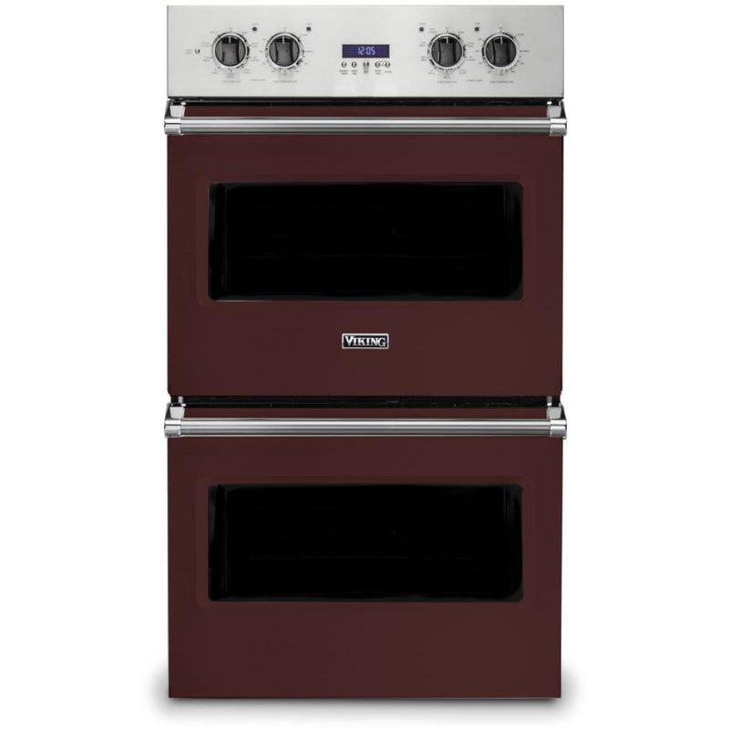 Viking 30-inch 9.4 cu.ft. Built-in Wall Double Oven with TruConvec™ Convection VDOE130KA IMAGE 1