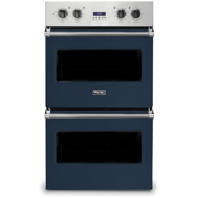 Viking 30-inch 9.4 cu.ft. Built-in Wall Double Oven with TruConvec™ Convection VDOE130SB IMAGE 1